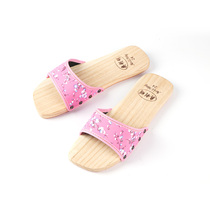 Olimin Comfort Massage Cool And Breathable Fashion Non-slip Wood Footwear Slippers