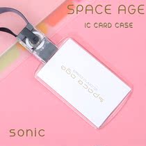 Japan sonic sonic High-end Business High Transparency Card Cover Blade Card Case