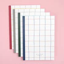 Japans national reputation KOKUYO checkbook 5mm lattice impression wireless glue binding A5 study notes notepad