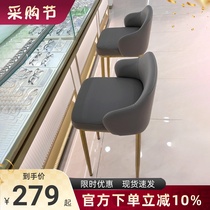 Jewelry chair jewelry gold shop stool counter bar chair optical shop stainless steel bar chair counter cashier high stool
