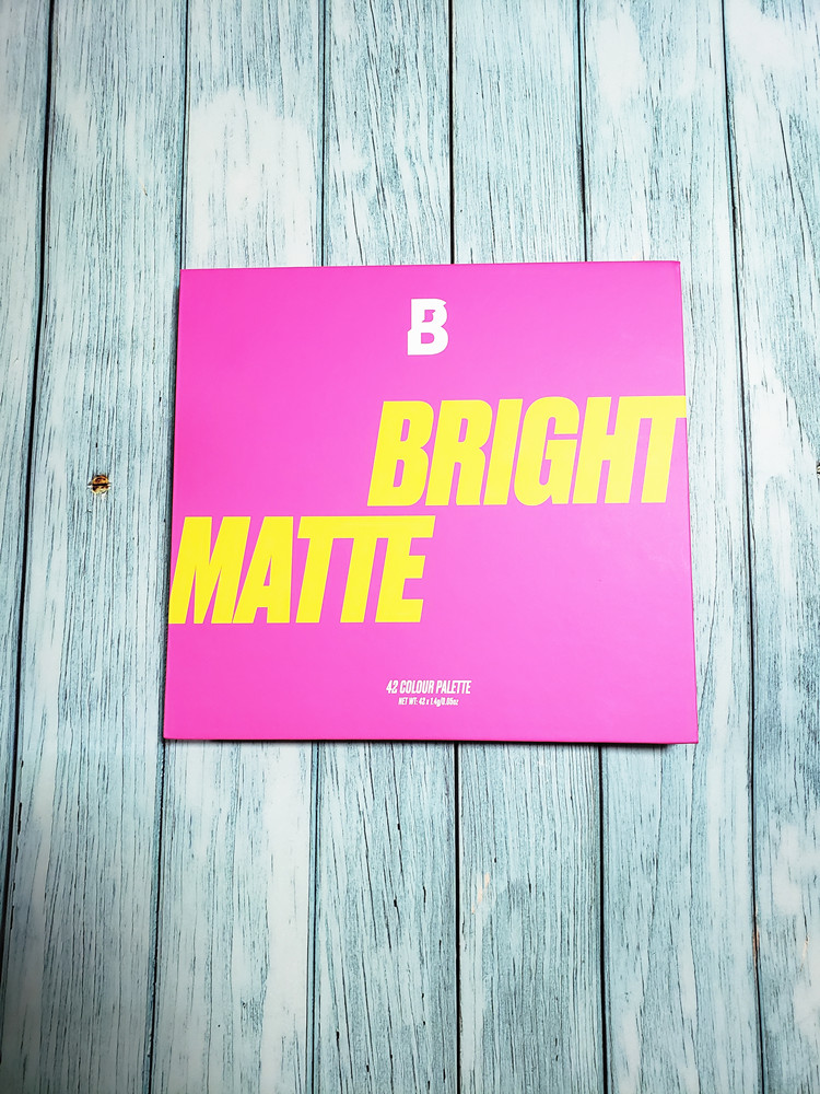 BEAUTYBAY眼影盤BRIGHT MATTE 42色啞光珠光持久顯色大地色彩妝盤