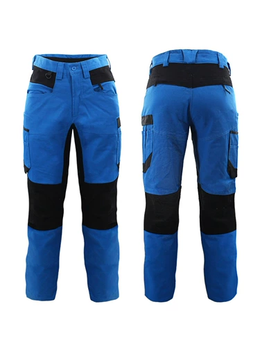 Рабочие хлопковые износостойкие штаны для работы, увеличенная толщина, свободный крой, защита от ожогов, большой размер