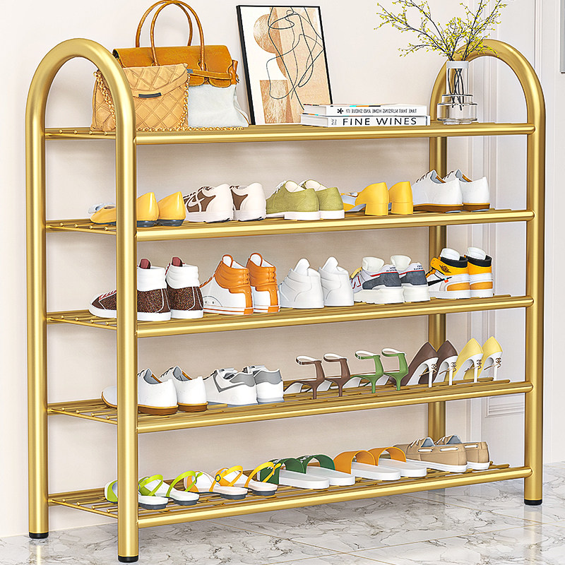 kệ để giày dép bằng nhựa Đơn giản giá giày lối vào nhà hiện vật lưu trữ tiết kiệm không gian trong nhà ký túc xá nhà cho thuê lưu trữ nhiều tầng tủ giày nhỏ hẹp kệ giày gỗ 6 tầng giá để giày dép