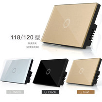 118 120 type touch remote control switch panel wiring-free remote control switch intelligent home touch freely affixed