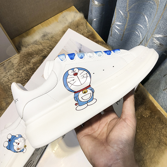 Dingdang Cat & Standard Sizegenuine leather McQueen Little white shoes female summer 2021 new pattern Versatile thin ventilation comfortable Mai Kun Internal elevation Thick bottom ins tide