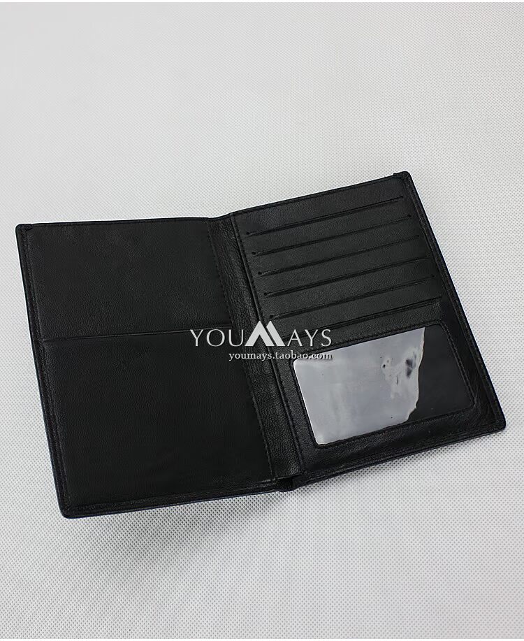 Bao da hộ chiếu mới Túi đựng hộ chiếu Lớp da cừu dệt bằng tay thẻ nội trú túi đeo chéo nữ dễ thương
