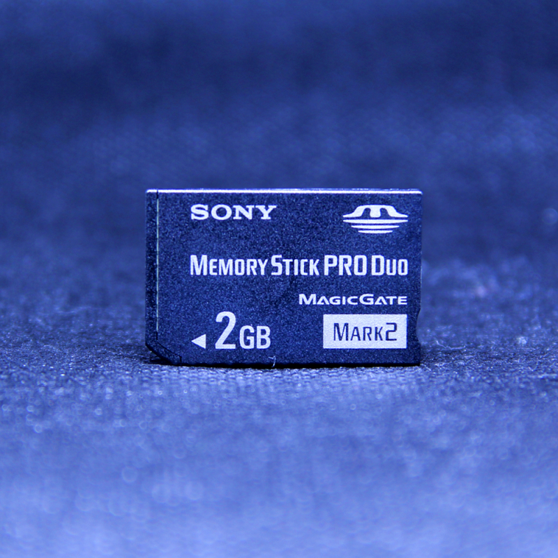 Original Sony Sony camera memory card MS 2G short stick MS card MS-MT2G PSP memory stick