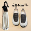 Genuine leather hollow breathable casual loafers sports sneakers