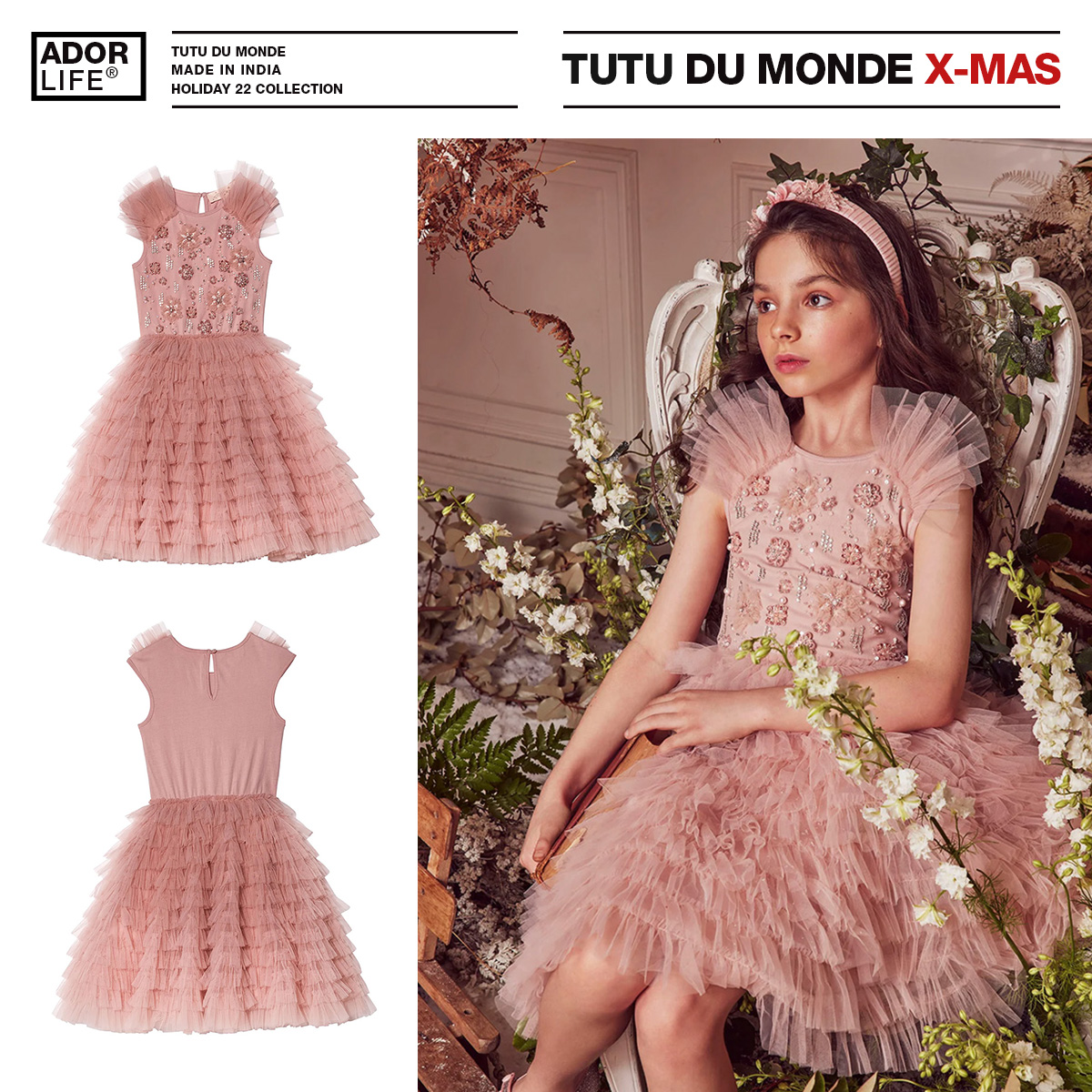 ・22 Festival Special Tutu du monde Lucia Sweet Princess Cake Dress
