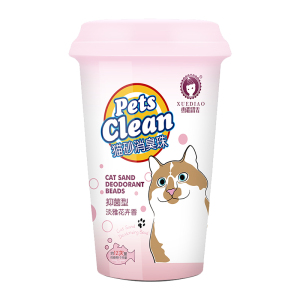 雪貂留香宠物猫砂伴侣抑菌消臭珠600ml