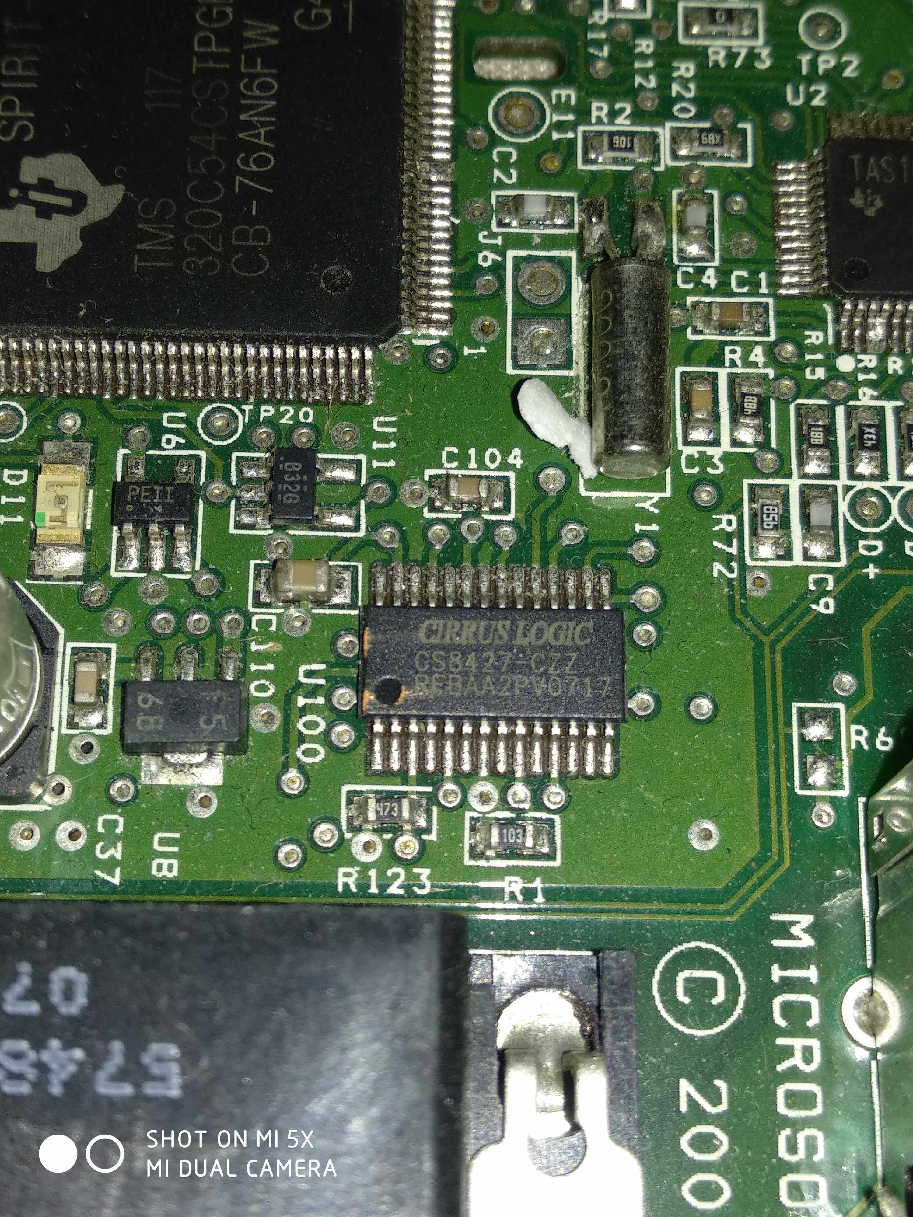 Original imported dismantler chip CS8427-CZZ spot inventory before shooting please consult the same day price