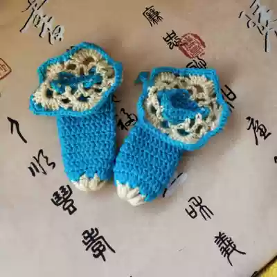 Handmade crochet wool handle not sticky in summer, winter is not cool, hand in summer, Four Seasons general self-propelled electric car handle
