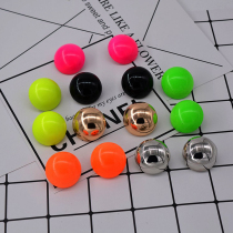 Large round metal sequin candy color earrings Femininity Earrings Shorts Earrings Korea Boomers Personality Earrings