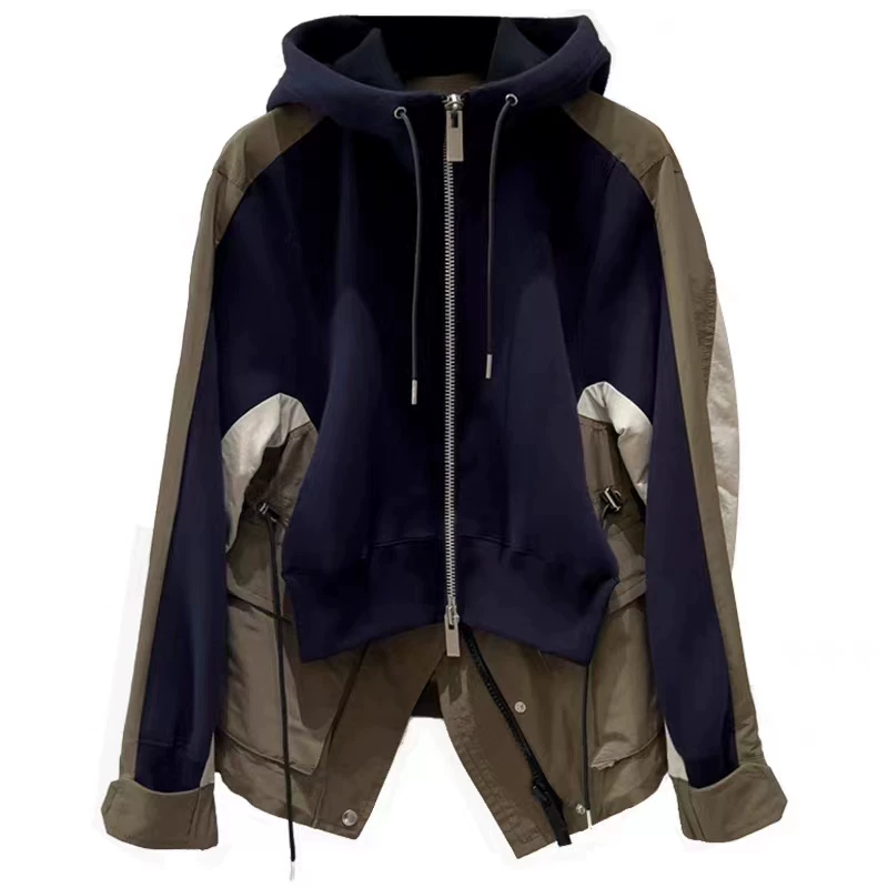 Летняя куртка FOG SACAI для отдыха, худи, шнурок