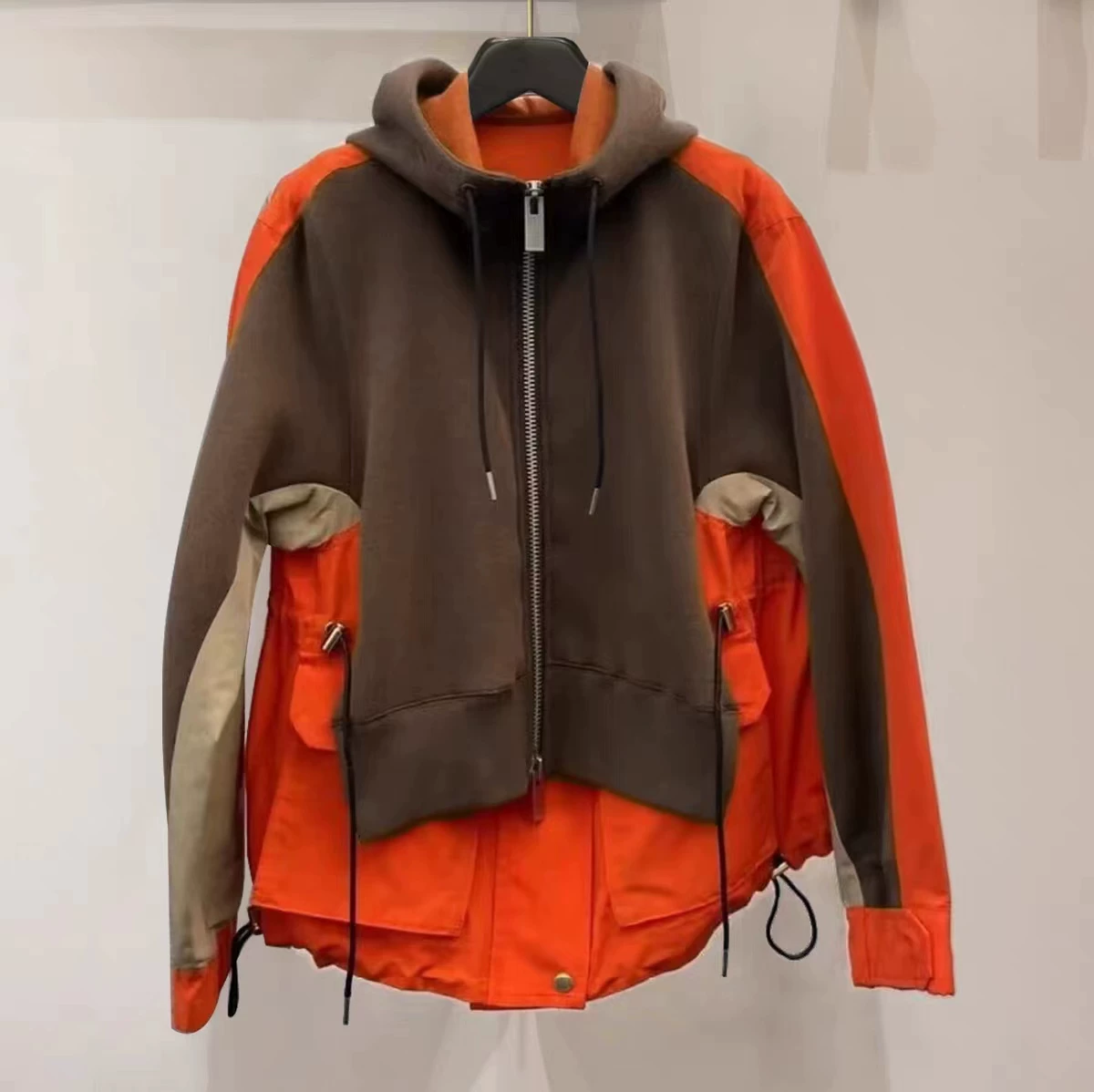 Летняя куртка FOG SACAI для отдыха, худи, шнурок