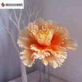 Большой искусственный цветок пиона, витрина с искусственными цветами для свадьбы, съемка в фотостудии, свадебный реквизит, белье с имитацией большого цветка