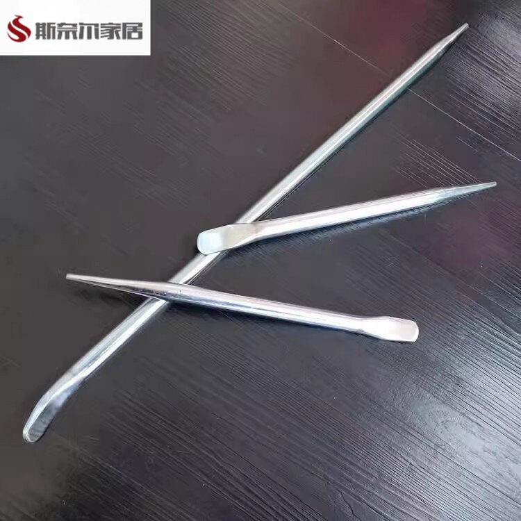 圆形碳钢30至1米轮胎套筒加力杆撬棍 扒胎工具封车紧绳镀铬小撬棒