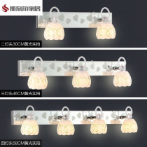 Mirror headlight LED waterproof and anti-fog bathroom modern minimalist bathroom vanity mirror light washroom toilet mirror cabinet