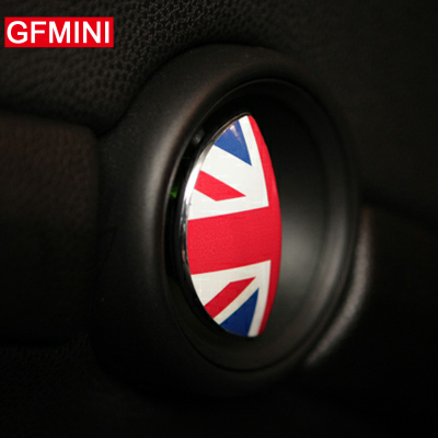 Mini redneck sticker Mini special car sticker door handle sticker rice flag black and white grid pattern