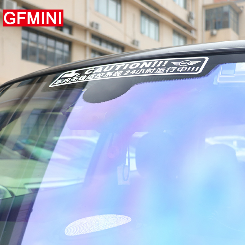 [USD 8.35] BMW mini car decorative stickers in the car 24-hour wireless ...