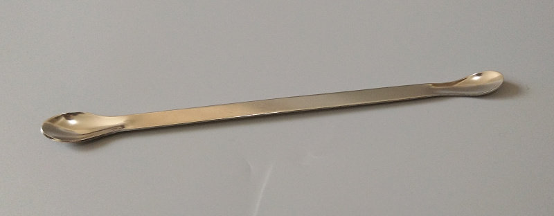 Stainless steel medicine spoon medicine spoon weighing spoon fish bait additive spoon reagent spoon medicine powder spoon single head double head medicine spoon micro spoon