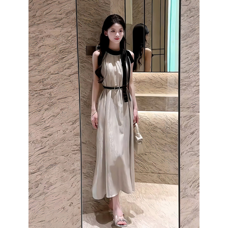 Fashionable and Slimming Dress for Women, 2026 Spring and Summer New Style, Stunning and Gentle Style, Strapless Sleeveless Dress