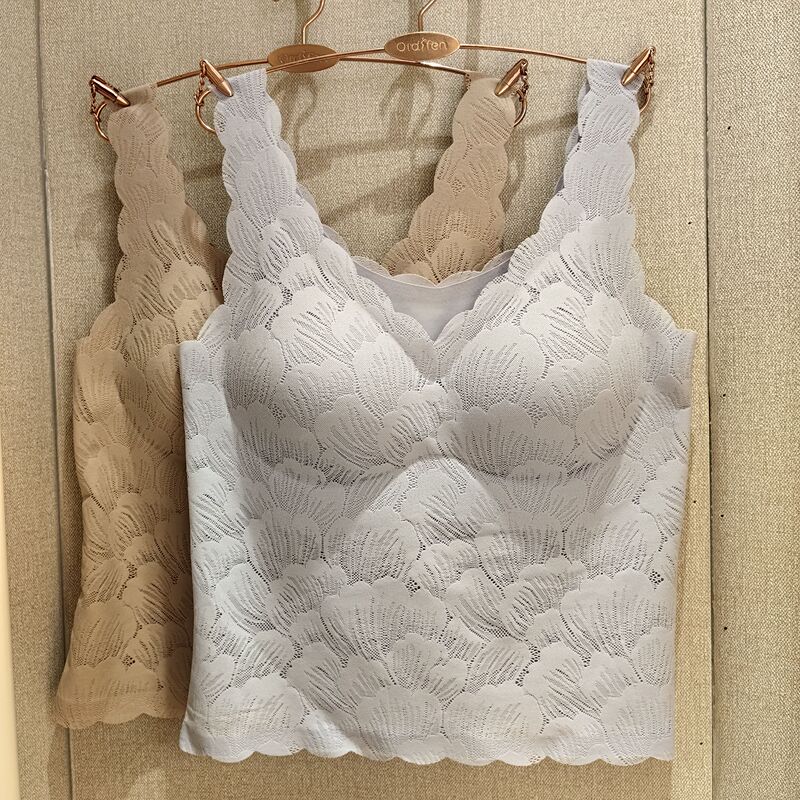 Ordifen/Odifen Ob4602 Women's Non-Wired Bra with Cups, Vest-Style, Can Be Paired with Op4505