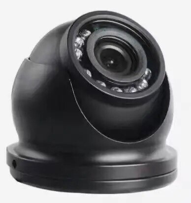 High-definition wide voltage 9-36V on-board infrared 12 light night vision feature camera