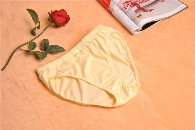 4 túi bướm Anfen 100 cotton cotton đồ lót nữ trong tam giác eo cao không dị ứng Đồ lót mẹ quần lót nữ cotton nhật