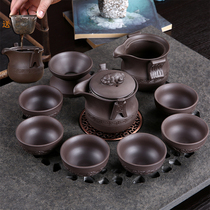 Yixing purple sand teapot tea set fast guest Cup whole set of kung fu tea set filter ceramic household tea set special