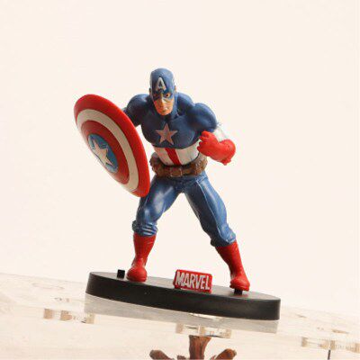 Cake Decoration Swing Accessories Q Edition Model USA Captain Superman Spider Man Cake Batman Cake Decoration