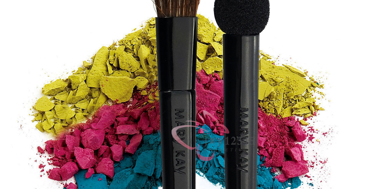 Bàn chải bóng mắt Mary Kay Bộ bóng mắt Bộ cọ mini Authentic cửa hàng nhượng quyền mỹ phẩm dụng cụ trang điểm Gương hộp - Các công cụ làm đẹp khác mi giả tự nhiên