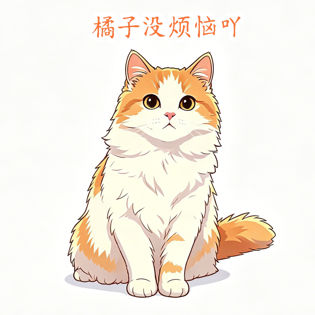 橘子没烦恼吖的LOGO