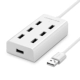 splitter usb màu xanh lá cây với nhiều trung tâm giao diện 7 nở Laptop Adapter hub chuyển đổi xốp cổng mở rộng bên ngoài splitter usb - USB Aaccessories sạc type c