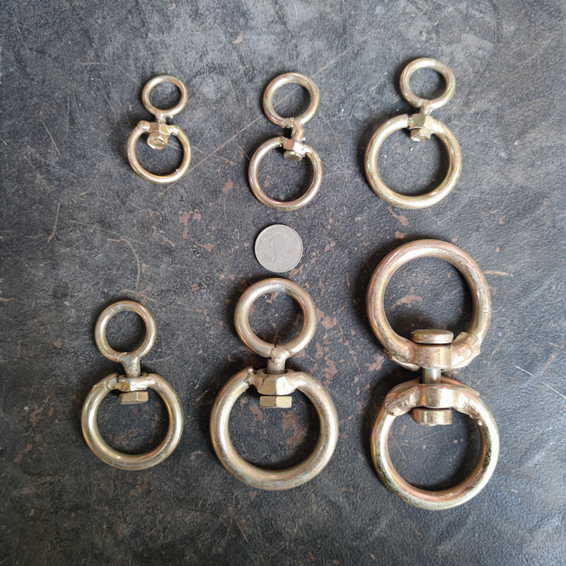 Rotating ring ring 8 word ring link links ring chain buckle dog chain rotating cattle rotating loop loop