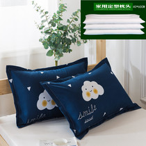 Pillowcase pillow core pair of home styling pillows 40 * 60 student dormitories single double minimalist anti-mite