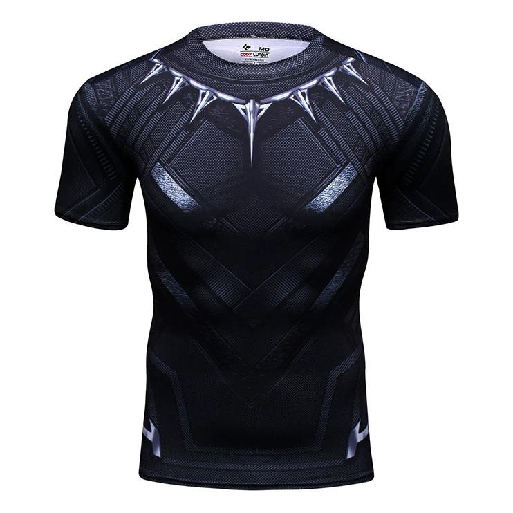 Шортcы для боя в стиле НОГИ BJJ с принтом супергерой Black Panther Brazil Jiu-Jitsu, кожа, сухая скорость, тренировочный комплект