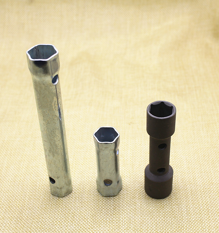 Xe máy bugi tay áo tháo gỡ cờ lê và lắp ráp xe tay ga 125 cong chùm xe 110 công cụ cắm bugi - Bộ sửa chữa Motrocycle đồ sửa chữa xe máy