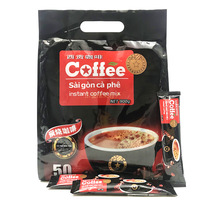 Authentic Vietnam Sai Kung coffee charcoal three-in-one instant coffee powder strong fragrance original flavor instant-to-drink sagocoffee