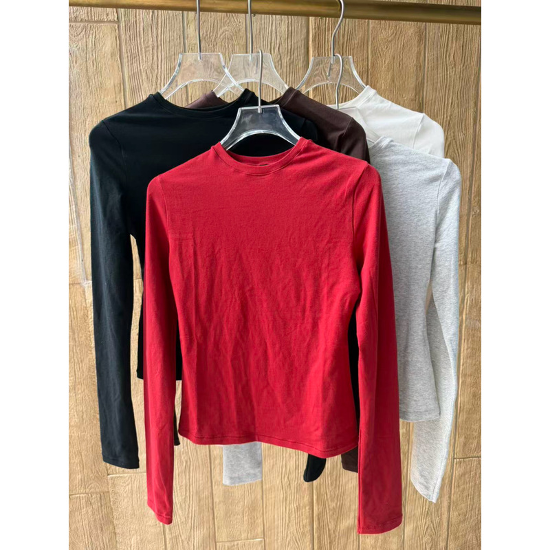 New Colors Are Out... Omg! It Looks so Slimming! Kardashian-Style Stretchy, Tight-Fitting Long-Sleeve Slimming and Elegant T-Shirt Base Layer