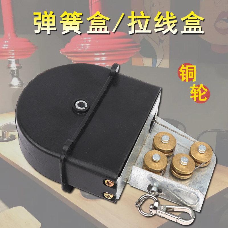 Tonglun Korean barbecue grill exhaust fan exhaust pipe smoke tube special spring box cable box hose hard pipe