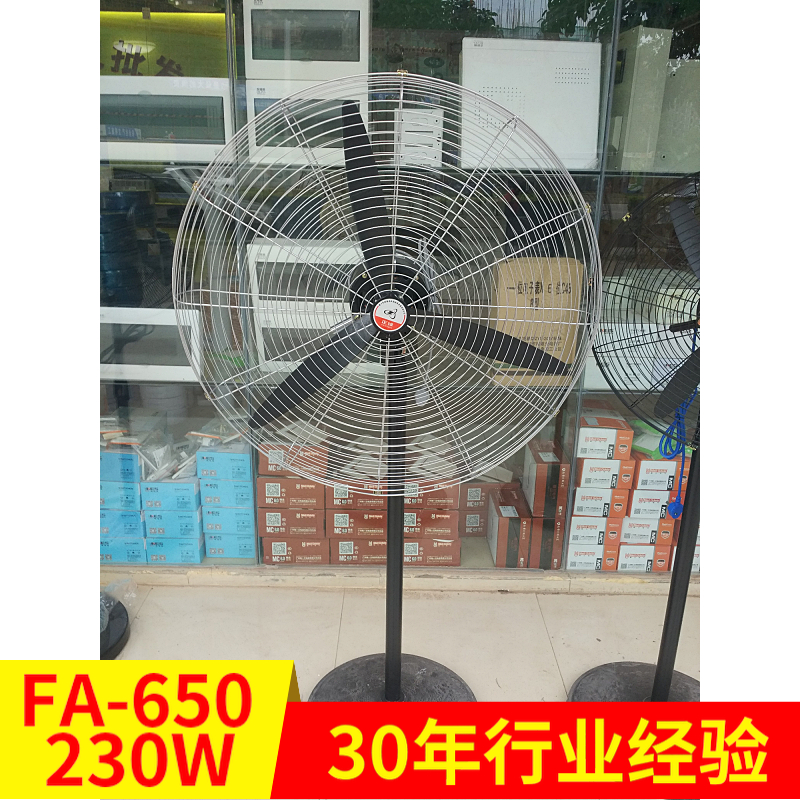 Zhengxiong Zhengdi Industrial Exhaust Fan Powerful Horn Fan 500 650 750 cents with net landing