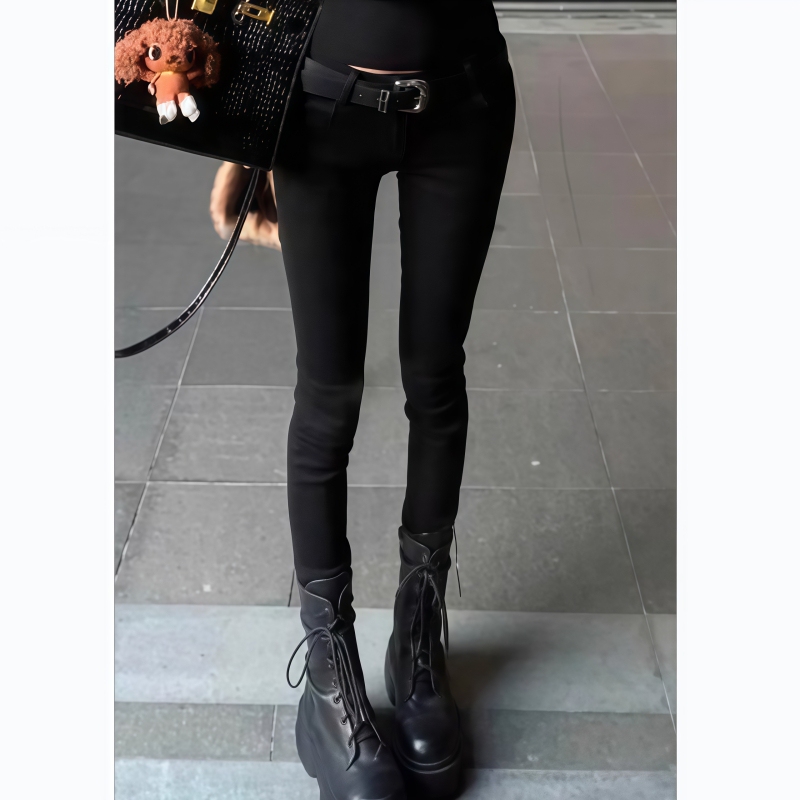 Women's New Jeans 2026 Spring New Low-Rise Skinny Black Stretch Versatile Pencil Pants