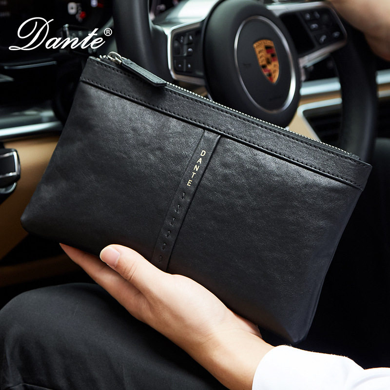 Dandy Men's Clutch Leather Business Men's Bag Casual Envelope Clutch Bag Fashion Trend Men's Clutch Leather Wallet