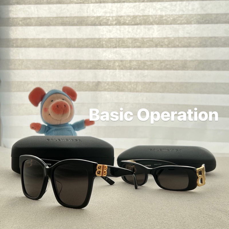 Balenciaga Classic Metal Logo Sunglasses Black Frame Sunglasses in Stock Balenciaga Classic Metal Logo Sunglasses Black Frame Sunglasses in Stock