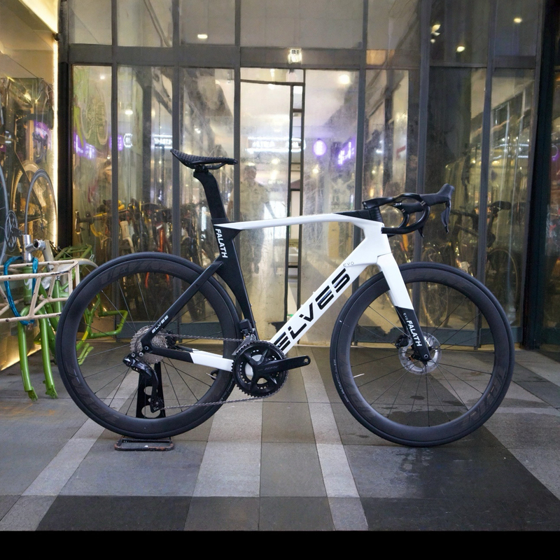 DIY Assembly of the Elves Falas Evo Full Internal Cable Routing Carbon Fiber Road Bike, Wind-Breaking Road Bicycle