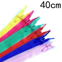 Japan YKK2 silk side invisible zipper one-piece dress half body dress short skirt with pillow 40cm closed