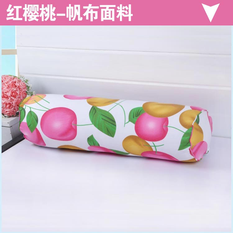 Gối hình trụ Canvas dài Gối Sofa Eo Đệm Văn phòng Napping Gối Thô Kẹo Gối Có thể giặt chăn gối 2 trong 1