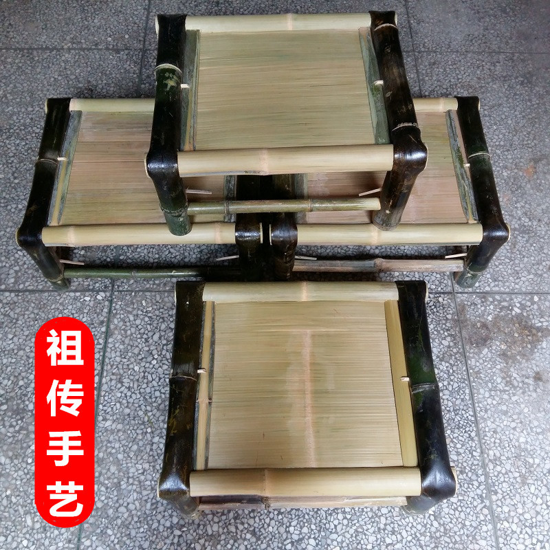 Small Tatami Tea Table Zen-Inspired Modern Minimalist Bamboo Tea Table Bedside Table Japanese-Style Tea Table Handmade Bamboo Weaving Nanzhu (Bamboo) Small Tatami Tea Table Zen-Inspired Modern Minimalist Bamboo Tea Table Bedside Table Japanese-Style Tea Table Handmade Bamboo Weaving Nanzhu (Bamboo)
