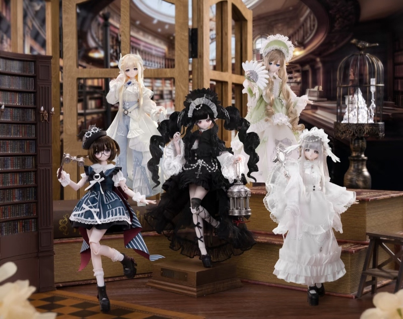 Authentic Come4Free Mitian 4Th Generation Feather Mist Poetry Special Six Bjd Articulated Doll Blind Box Figure Gift